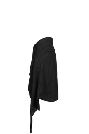 ALDRIK SHIRT APRON / BLK