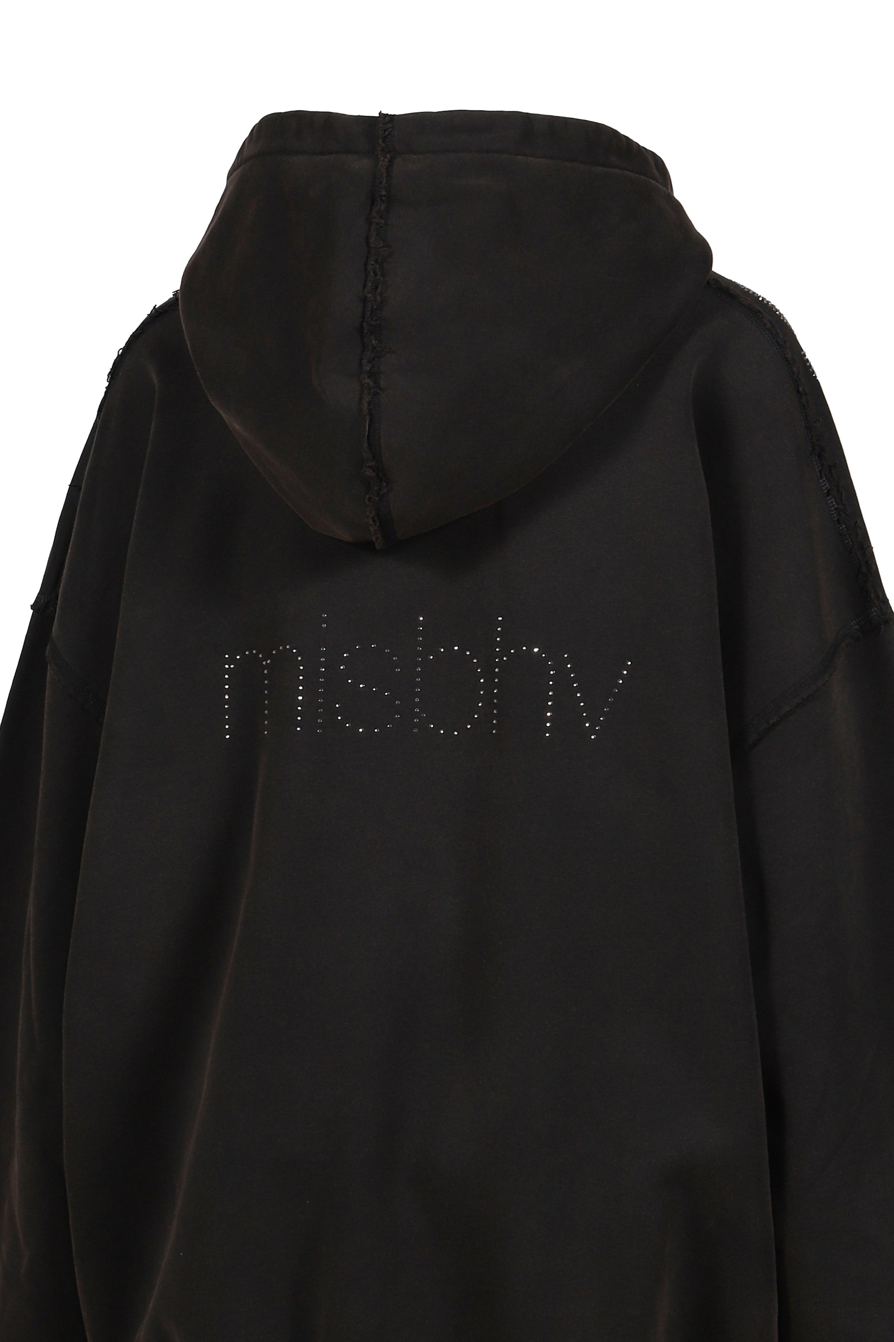 CROSS HOODIE / WASHED BLACK 