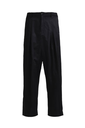 LOW CROTCH TROUSERS / BLK