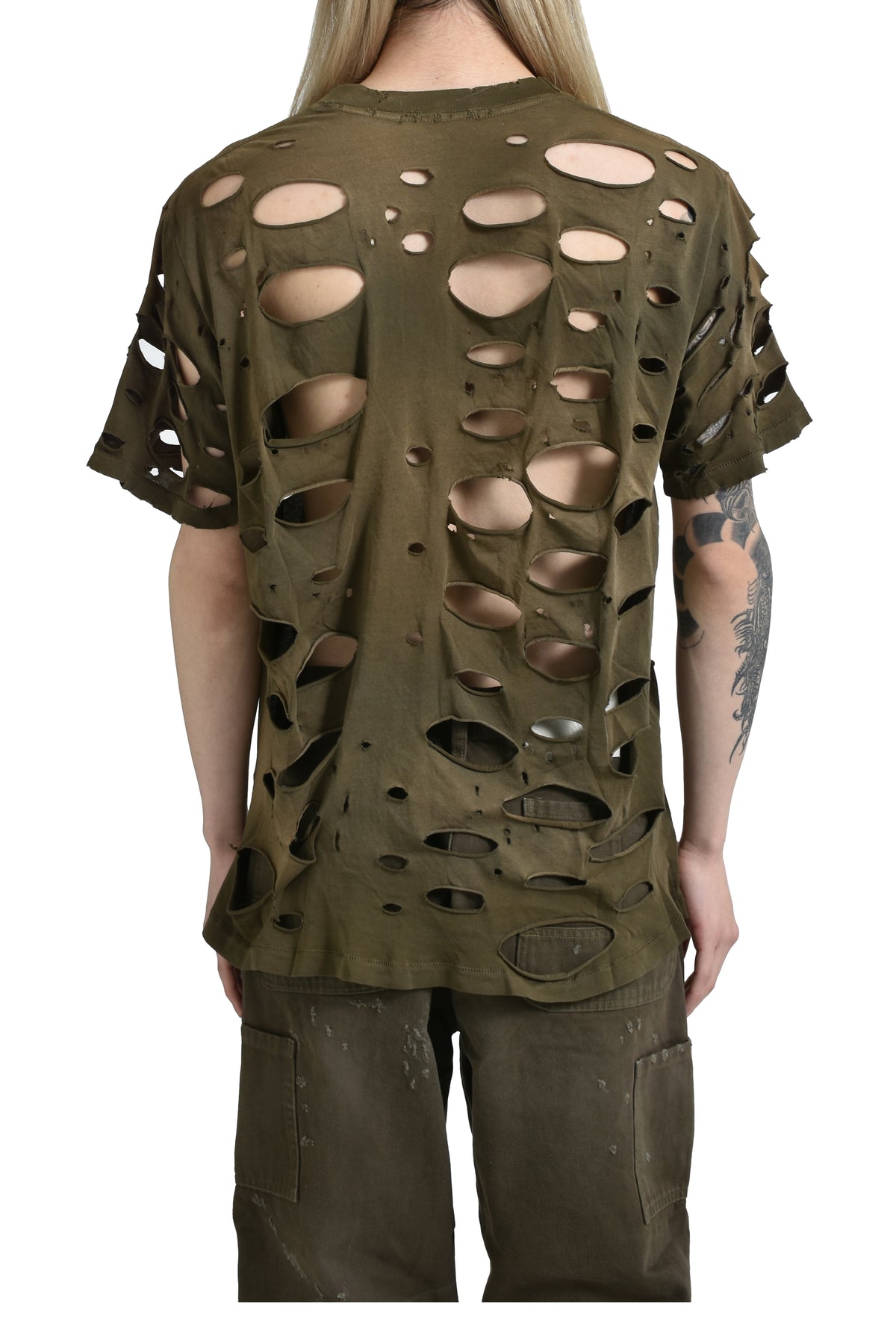 CRASH T-SHIRTS / ARMY GRN