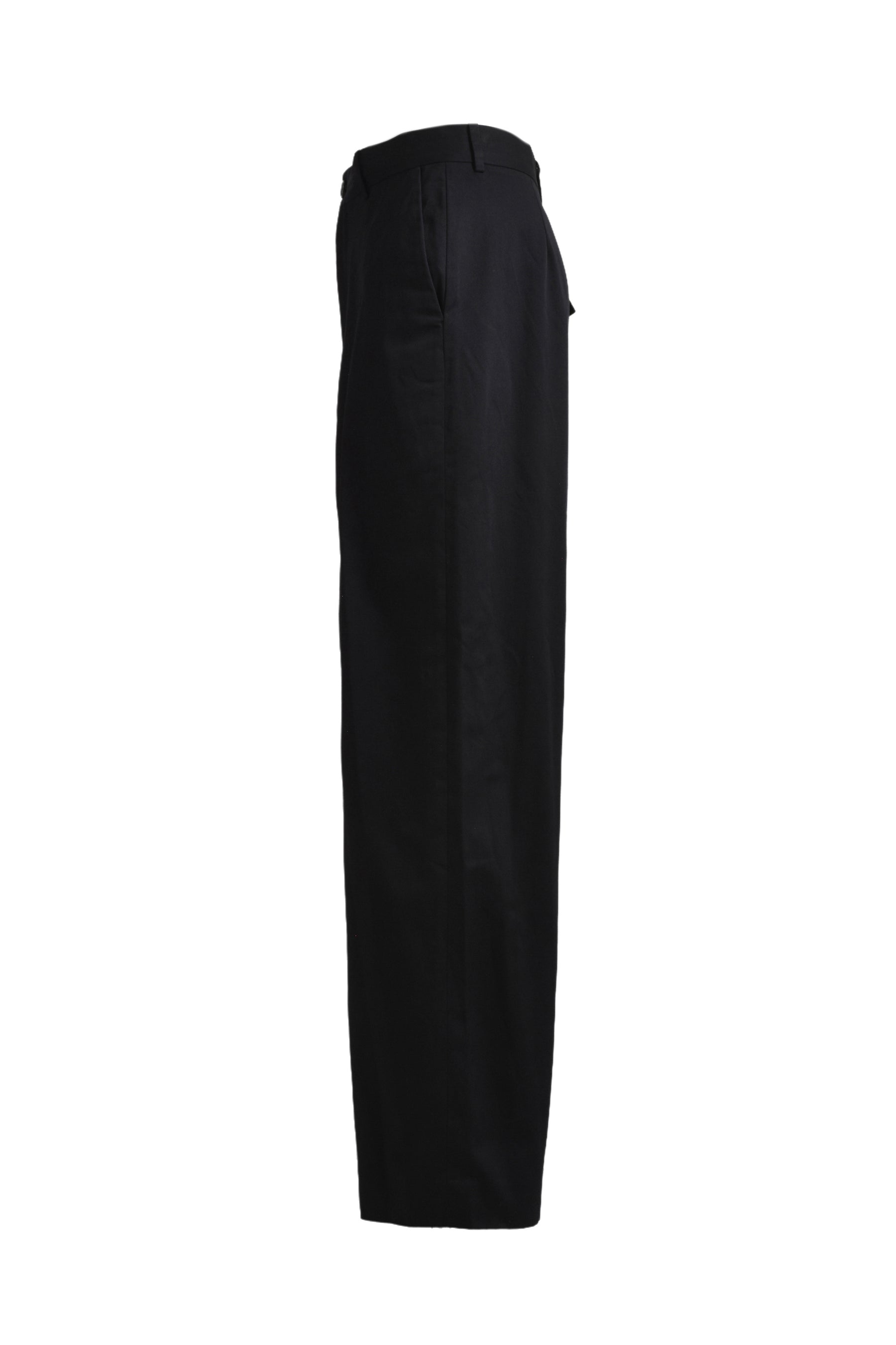 LOW CROTCH TROUSERS / BLK