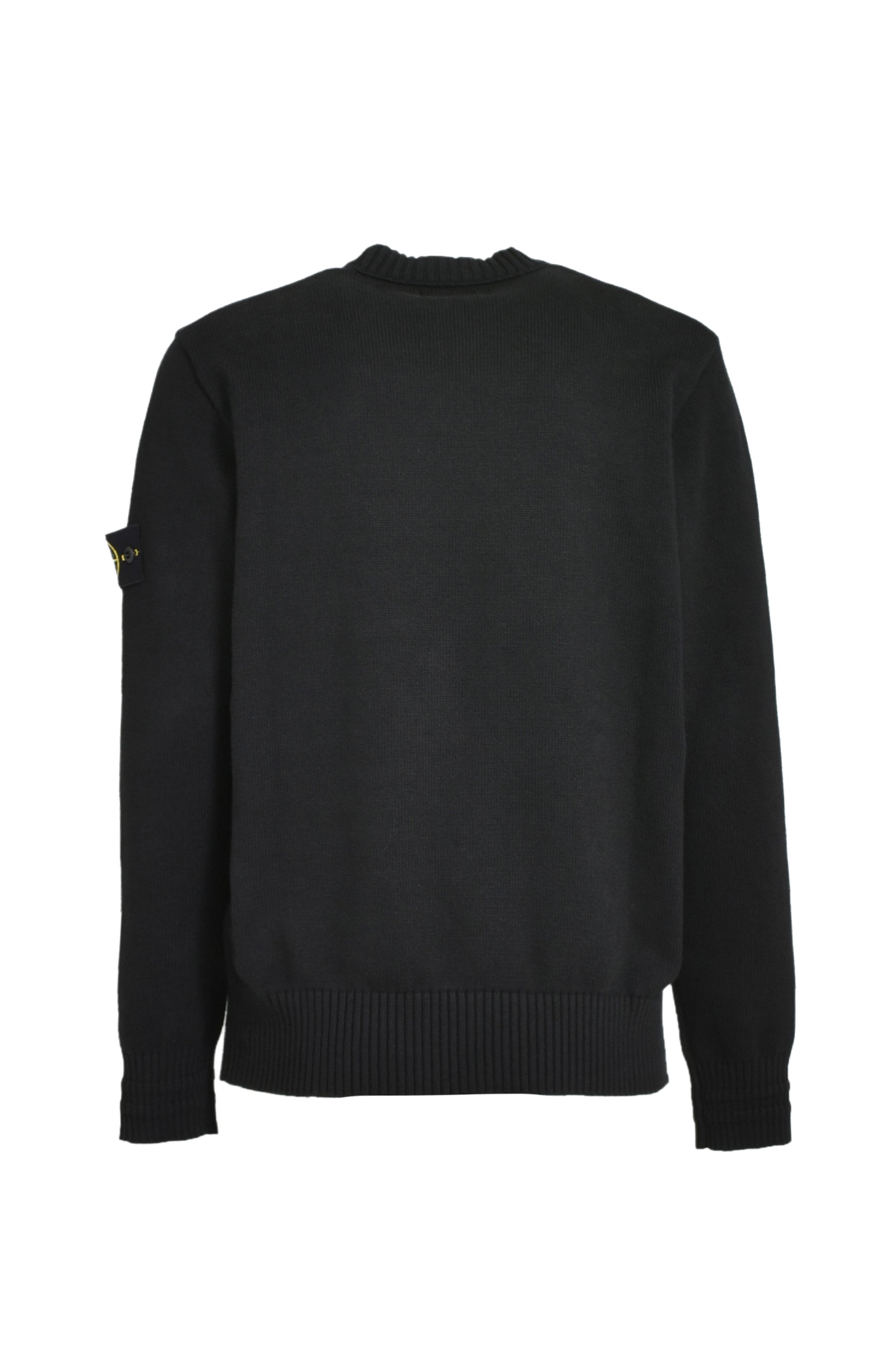 WINTER COTTON CREWNECK KNIT / BLK