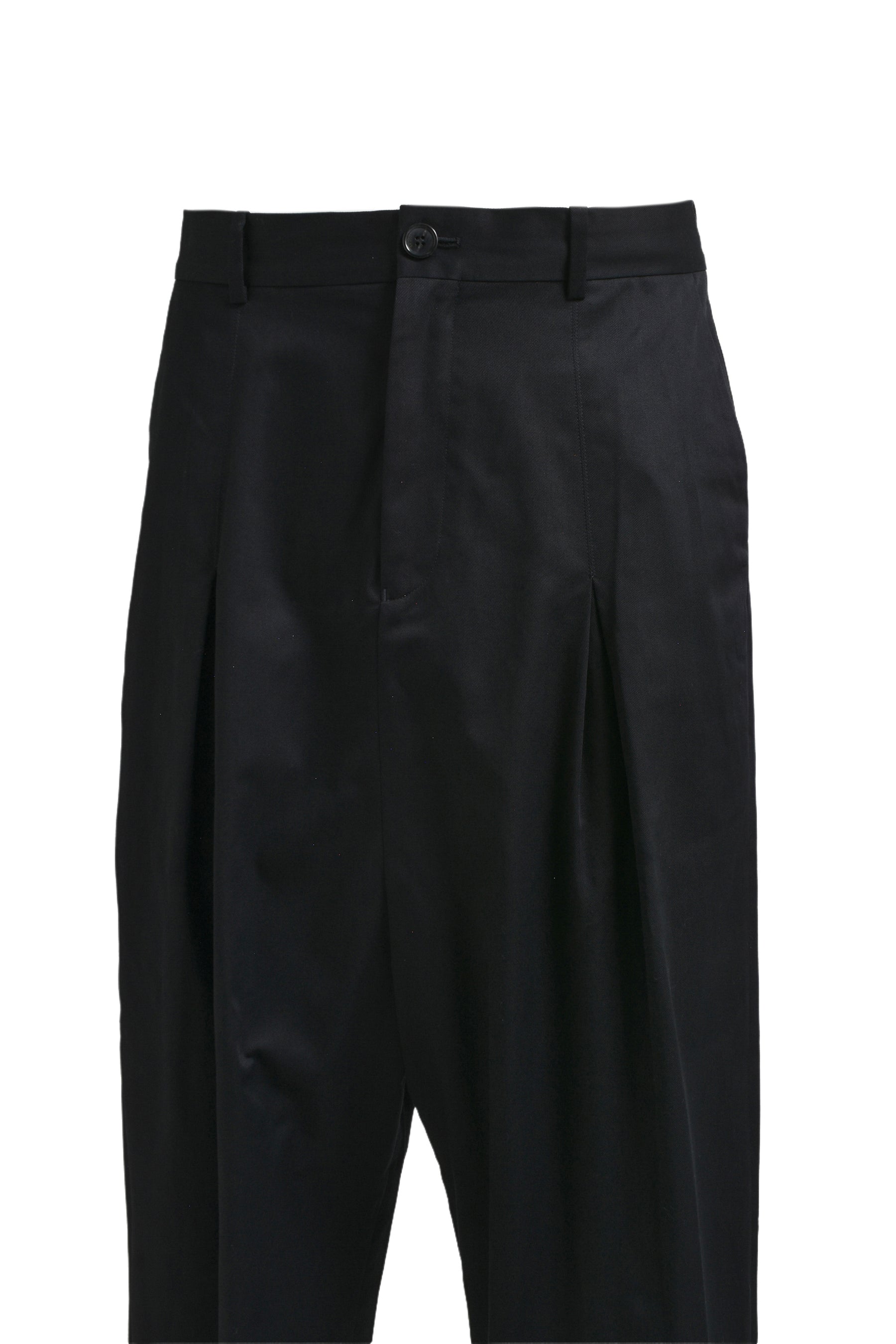 LOW CROTCH TROUSERS / BLK