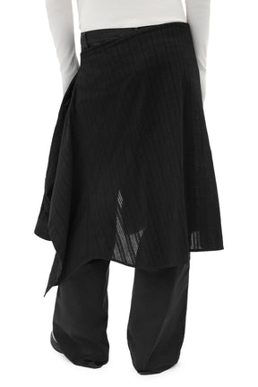 ALDRIK SHIRT APRON / BLK