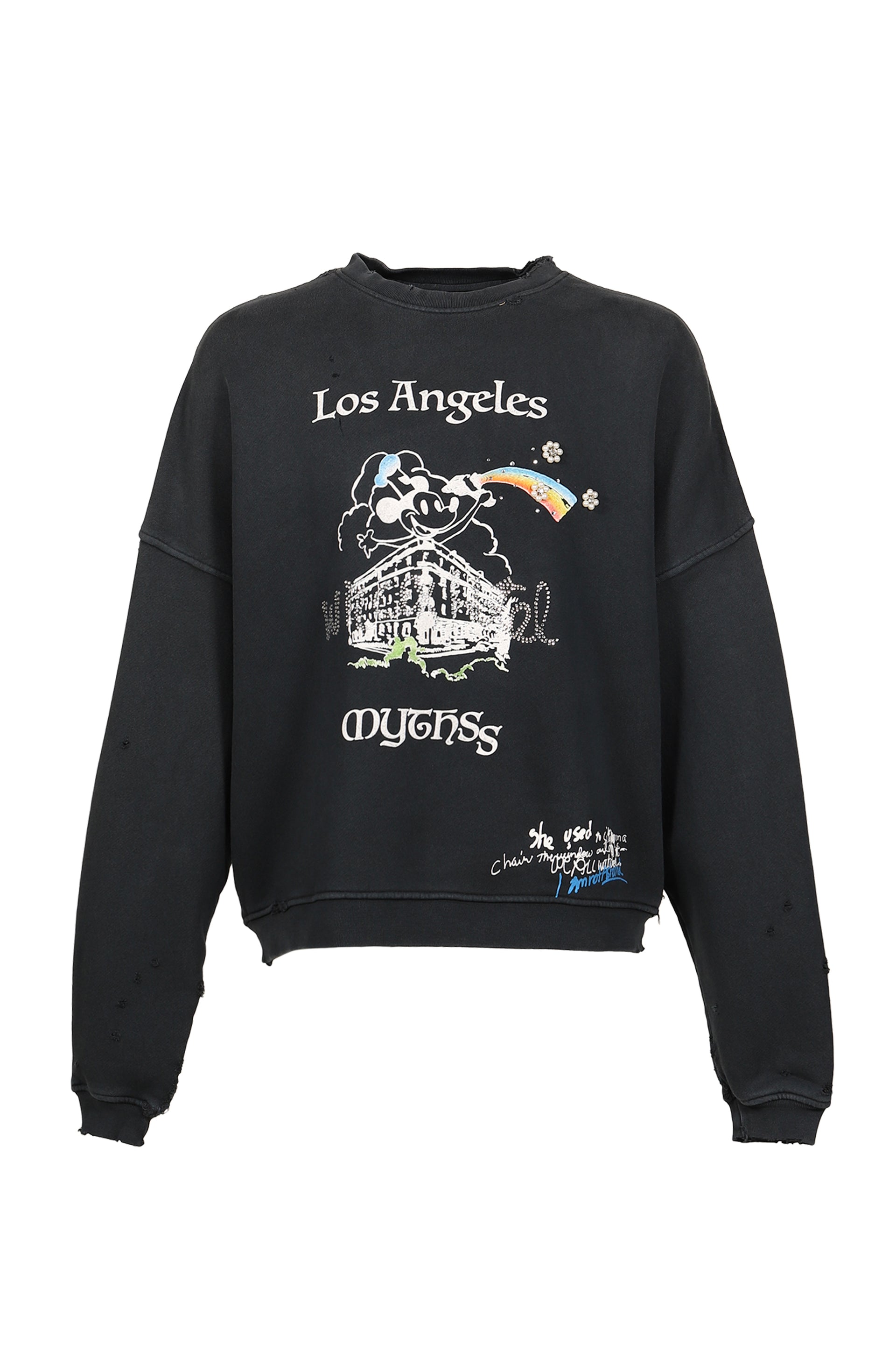 MYTHYSS CREWNECK / BLK