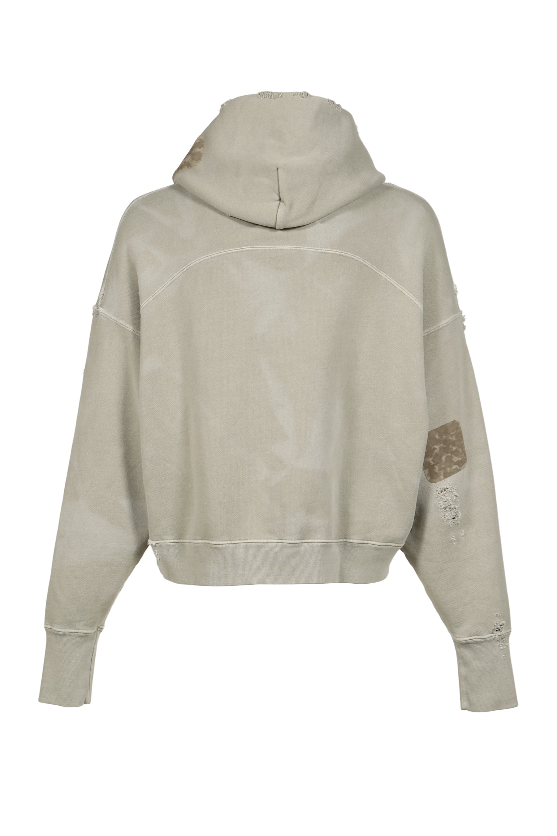 STAMP ZIP-UP HOODIE / GRN