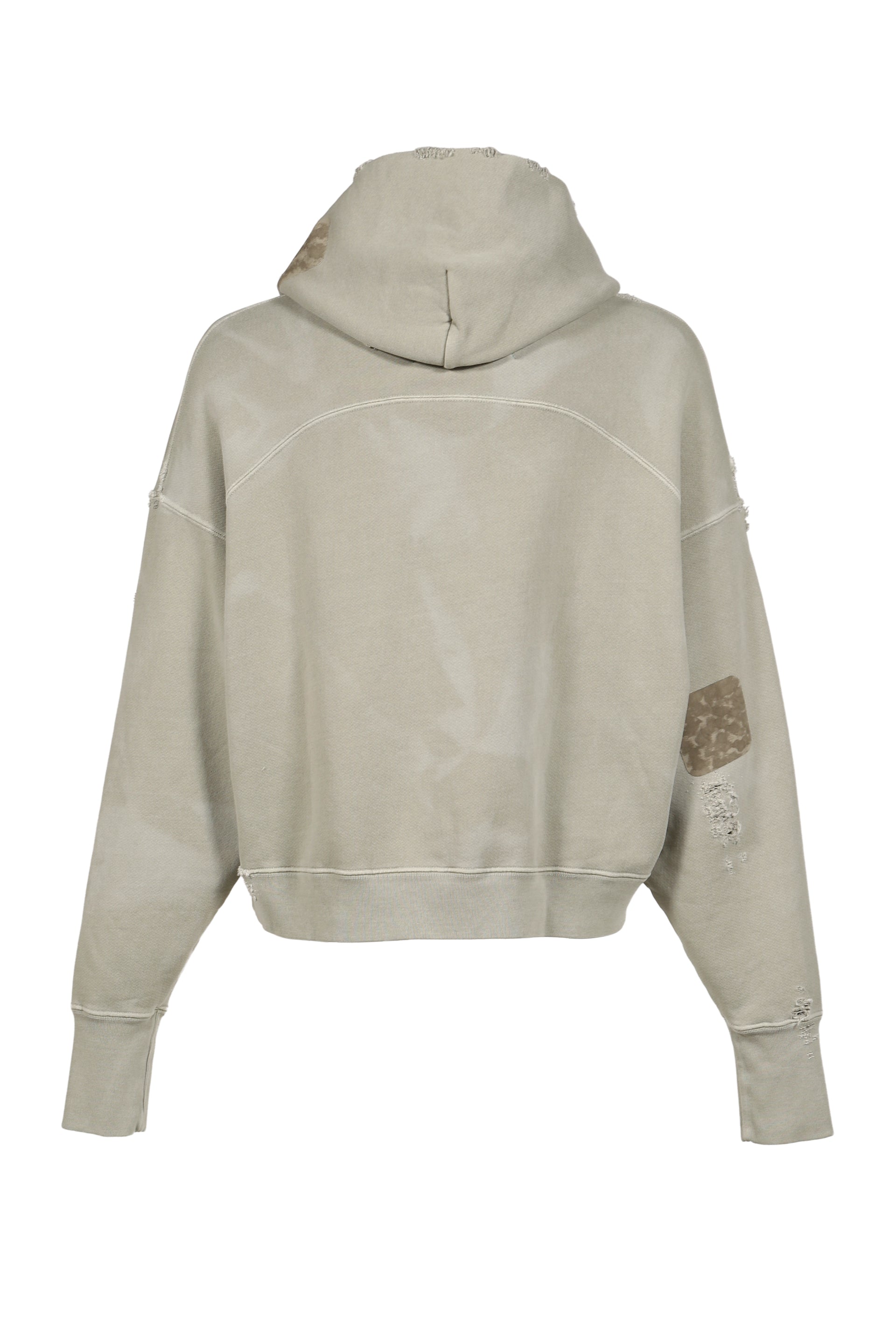 STAMP ZIP-UP HOODIE / GRN