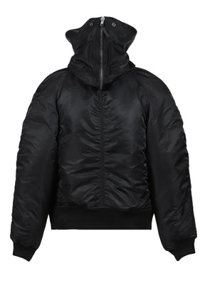 FLIGHT BOMBER JACKET WOVEN / BLK