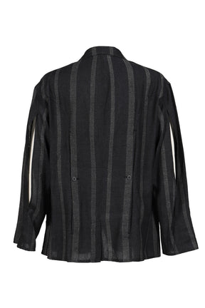 STRIPE JACKET / GRY