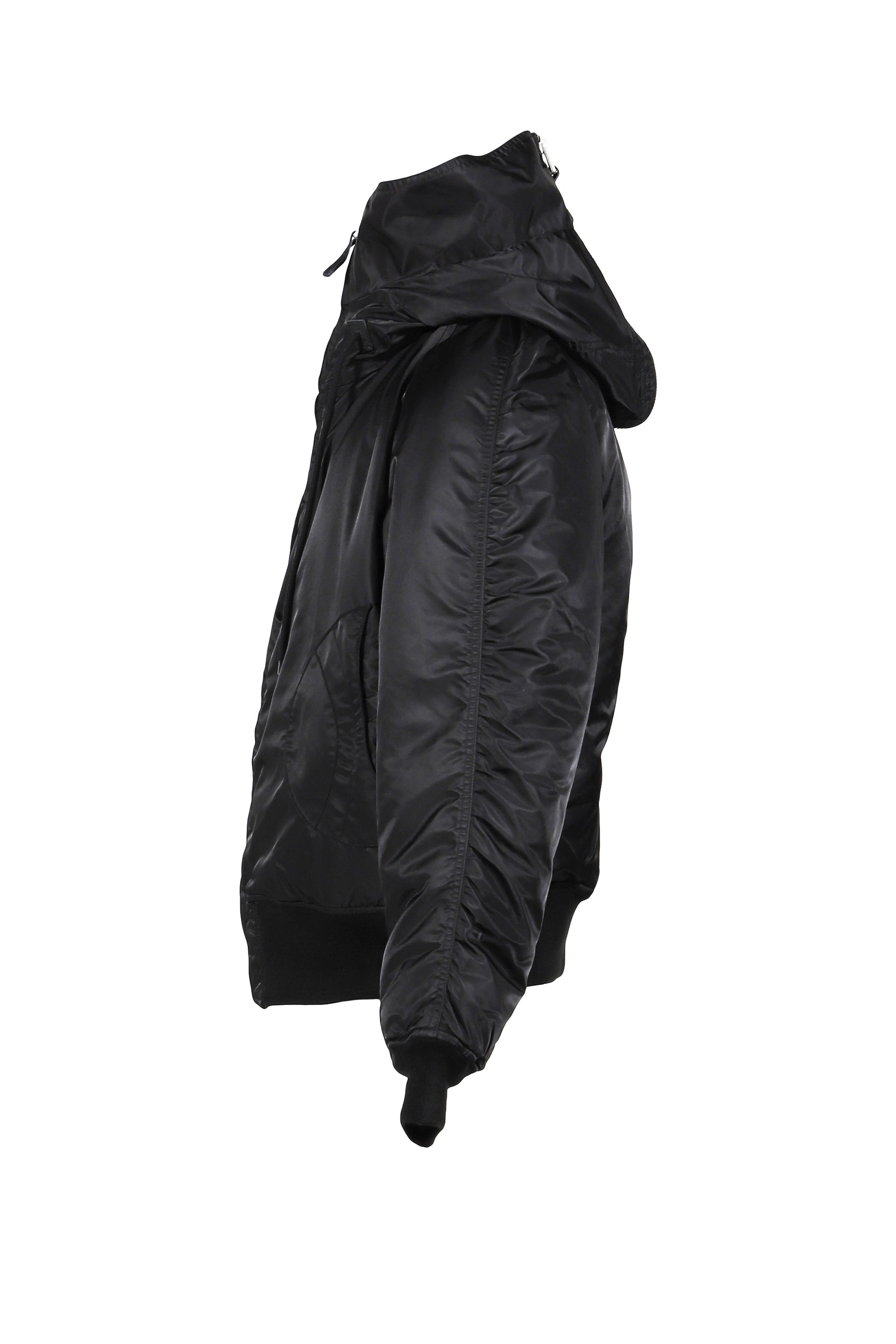 FLIGHT BOMBER JACKET WOVEN / BLK