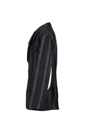 STRIPE JACKET / GRY