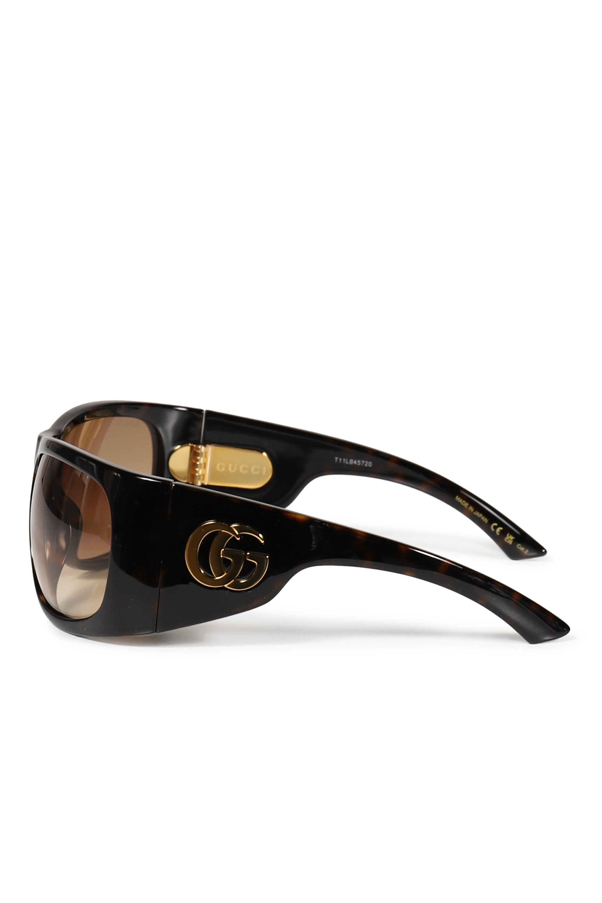 m*e様 GUCCI サングラス ブラック ゴールドロゴ GUCCI Eyewear GG2170S-003 / BRW - NUBIAN