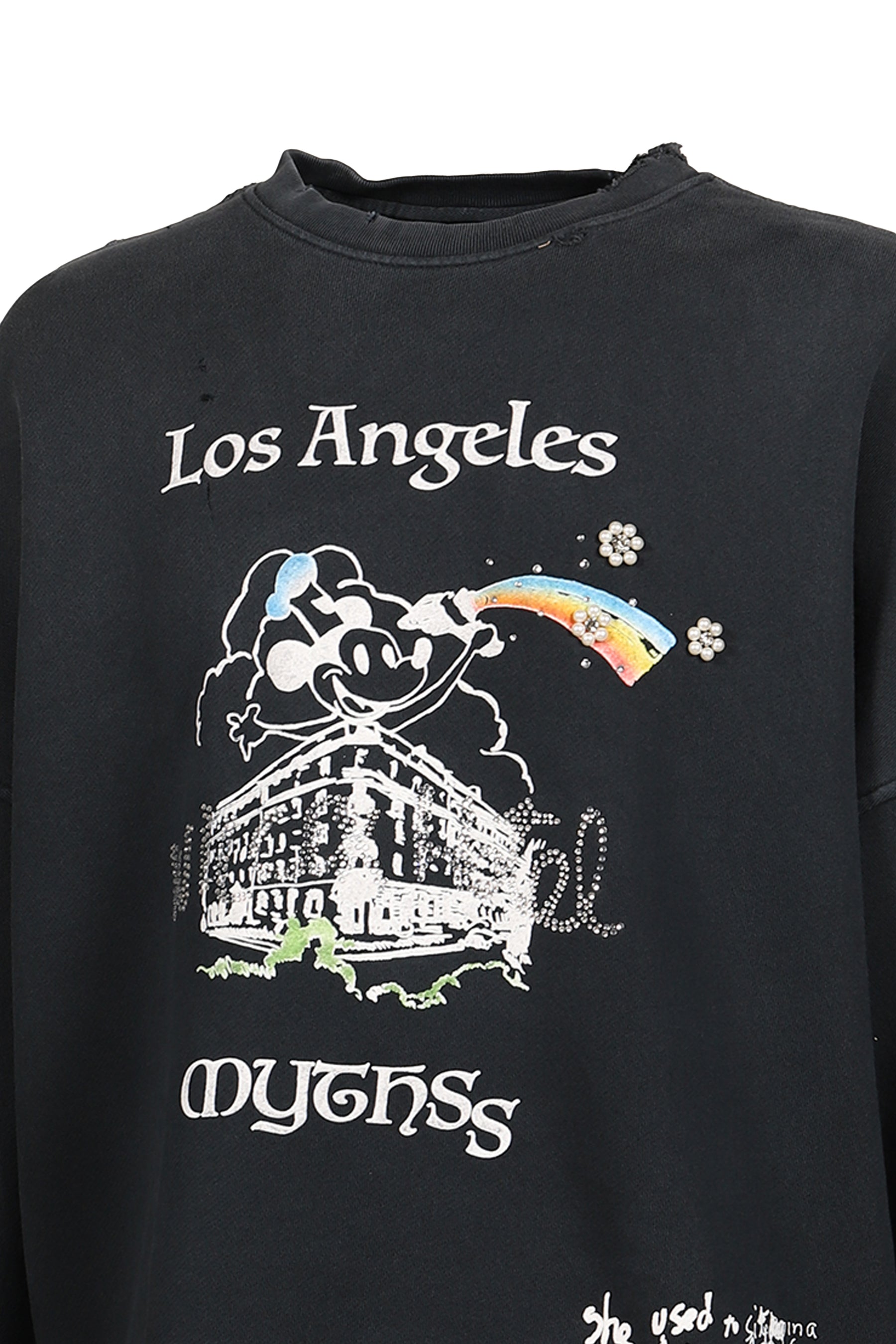 MYTHYSS CREWNECK / BLK