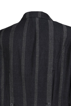 STRIPE JACKET / GRY