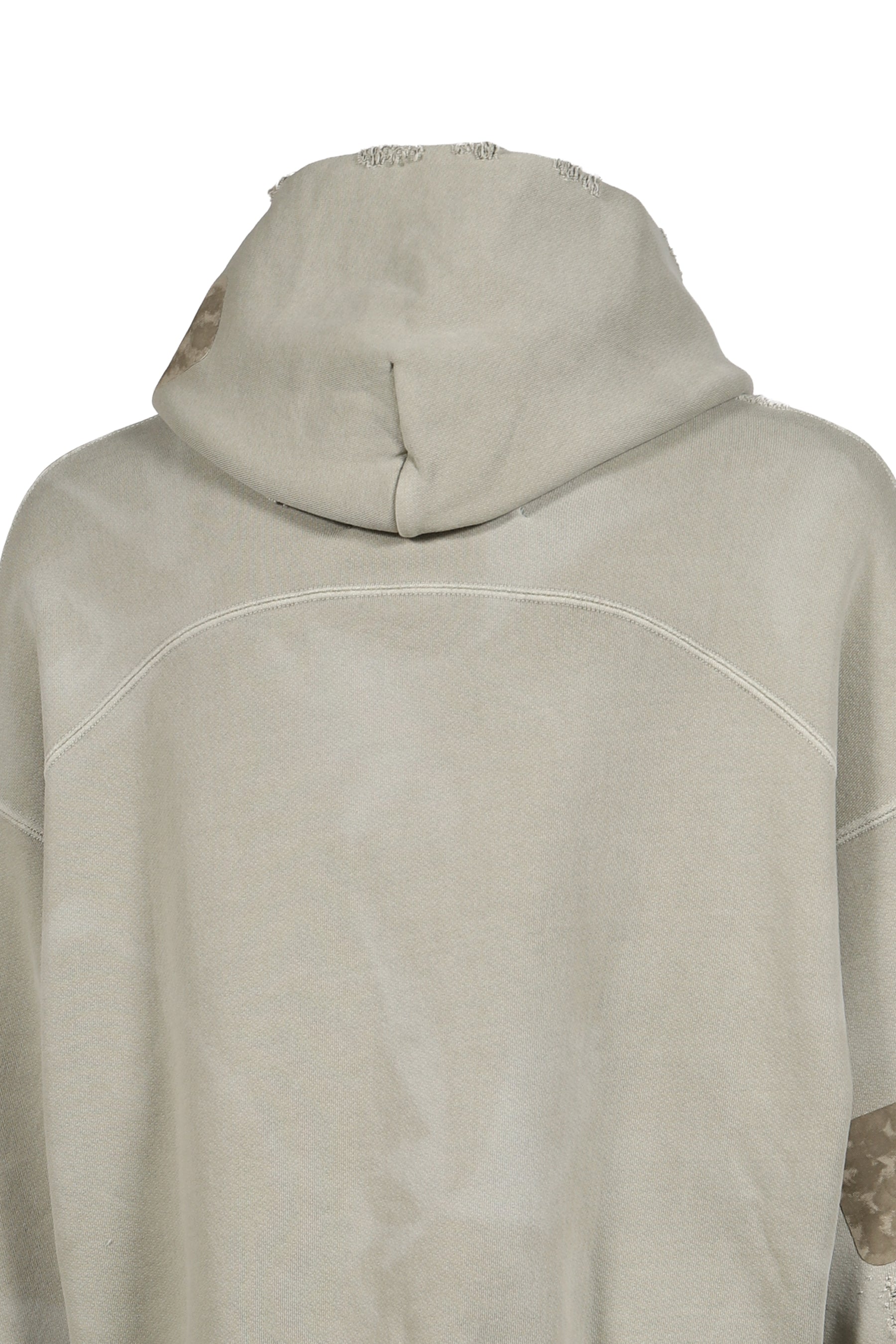 STAMP ZIP-UP HOODIE / GRN