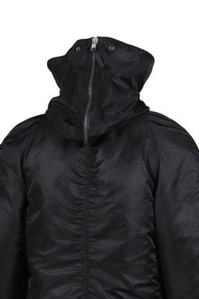 FLIGHT BOMBER JACKET WOVEN / BLK