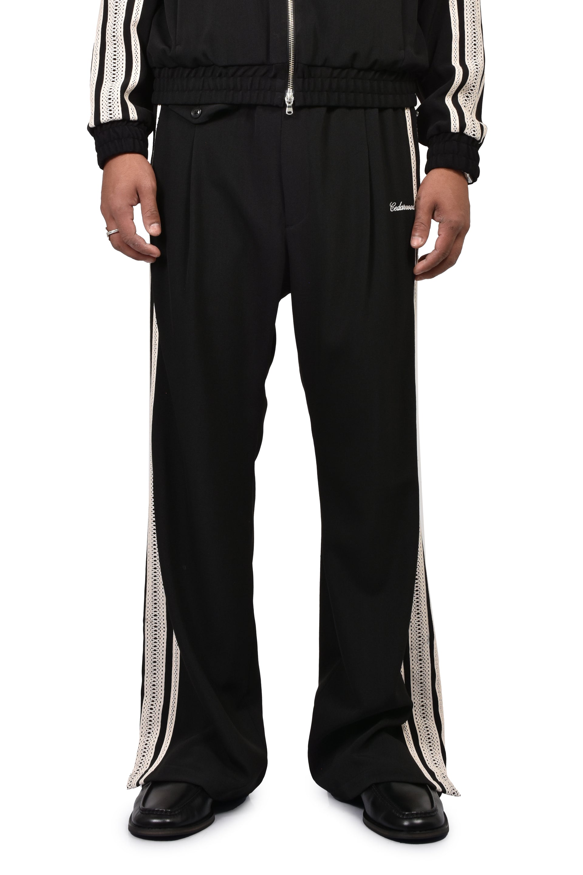 ELEVATED TRACK PANTS / BLK