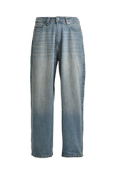 LIGHT WASH SLUB XL COLOSSUS JEANS / BLU