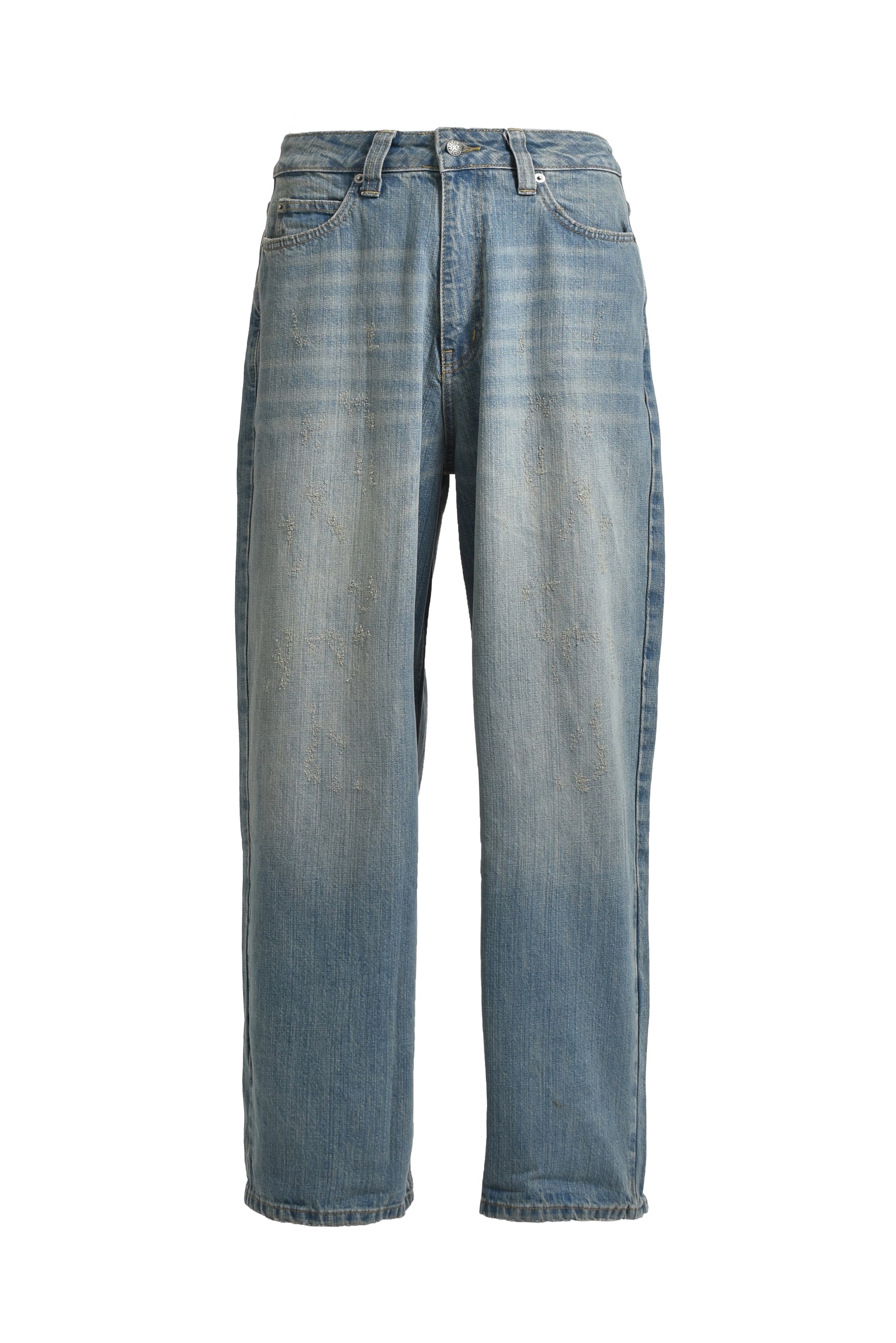 LIGHT WASH SLUB XL COLOSSUS JEANS / BLU