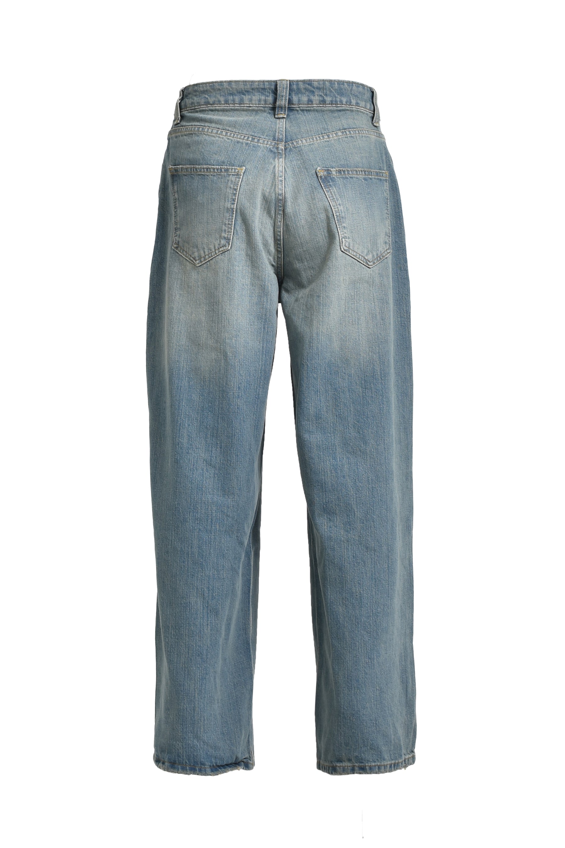 LIGHT WASH SLUB XL COLOSSUS JEANS / BLU