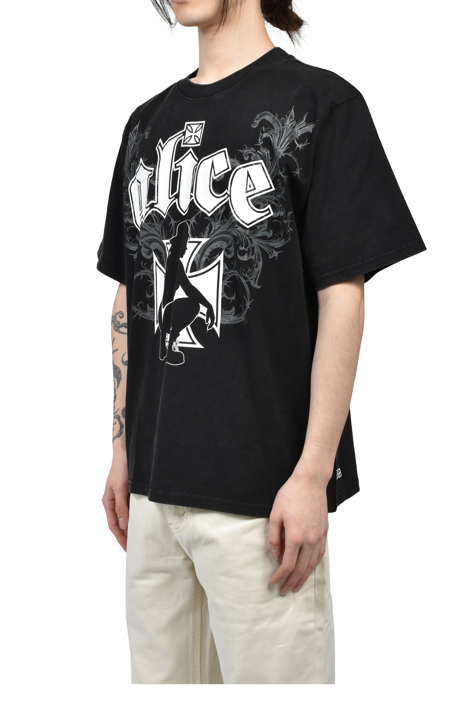 GRAPHIC TEE / BLACK 