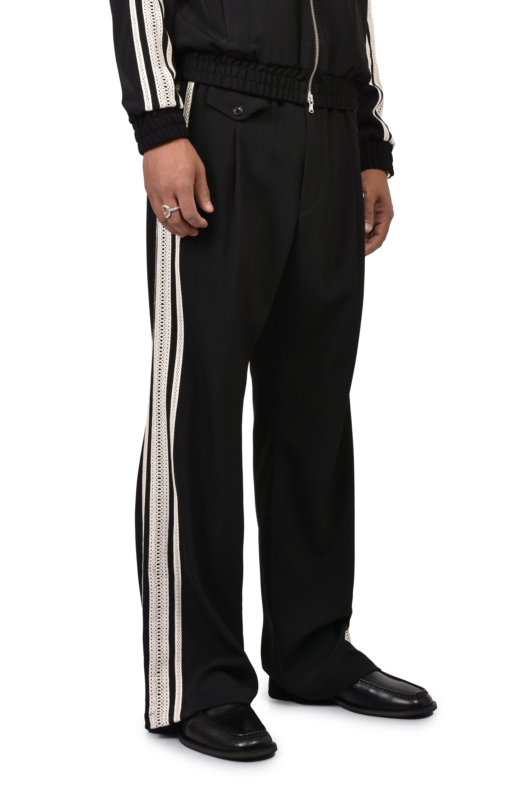 ELEVATED TRACK PANTS / BLK