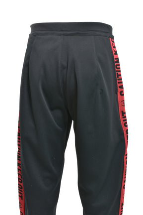 KEEP OUT TRACK PANTS CTLS VER. / BLK RED