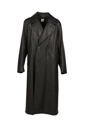 LOOSE DOUBLE COAT / D. BROWN 