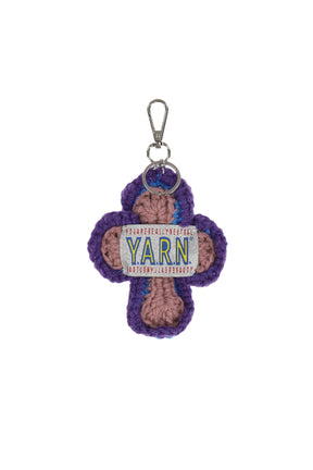 3D CROSS KEYCHAIN / MULTI