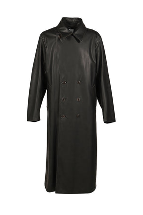 LOOSE DOUBLE COAT / D. BROWN 