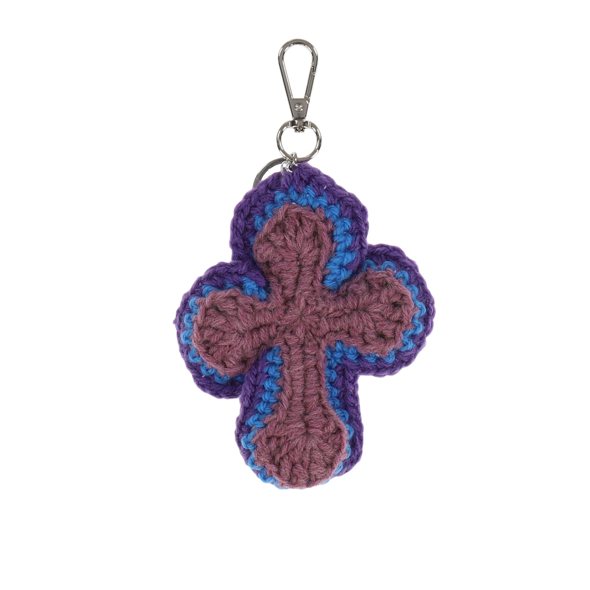 Y.A.R.N. ヤーン SS26 3D CROSS KEYCHAIN / MULTI - NUBIAN ヌビアン