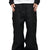 RH SUPER BAGGY SIDE SNAP JEAN / RAW BLK