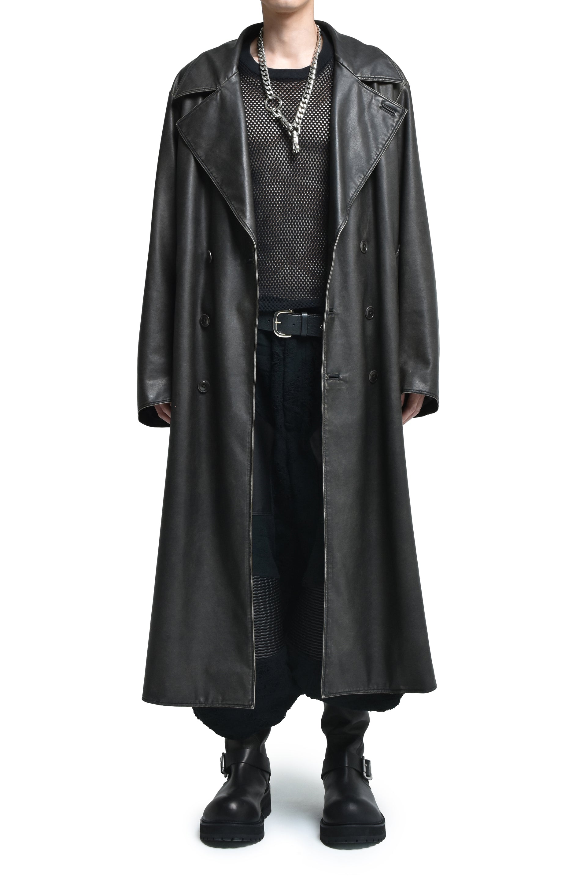 LOOSE DOUBLE COAT / D.BRW