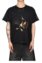 GEORGE DE LA TOUR T-SHIRT / Lv.2.5 / BLK