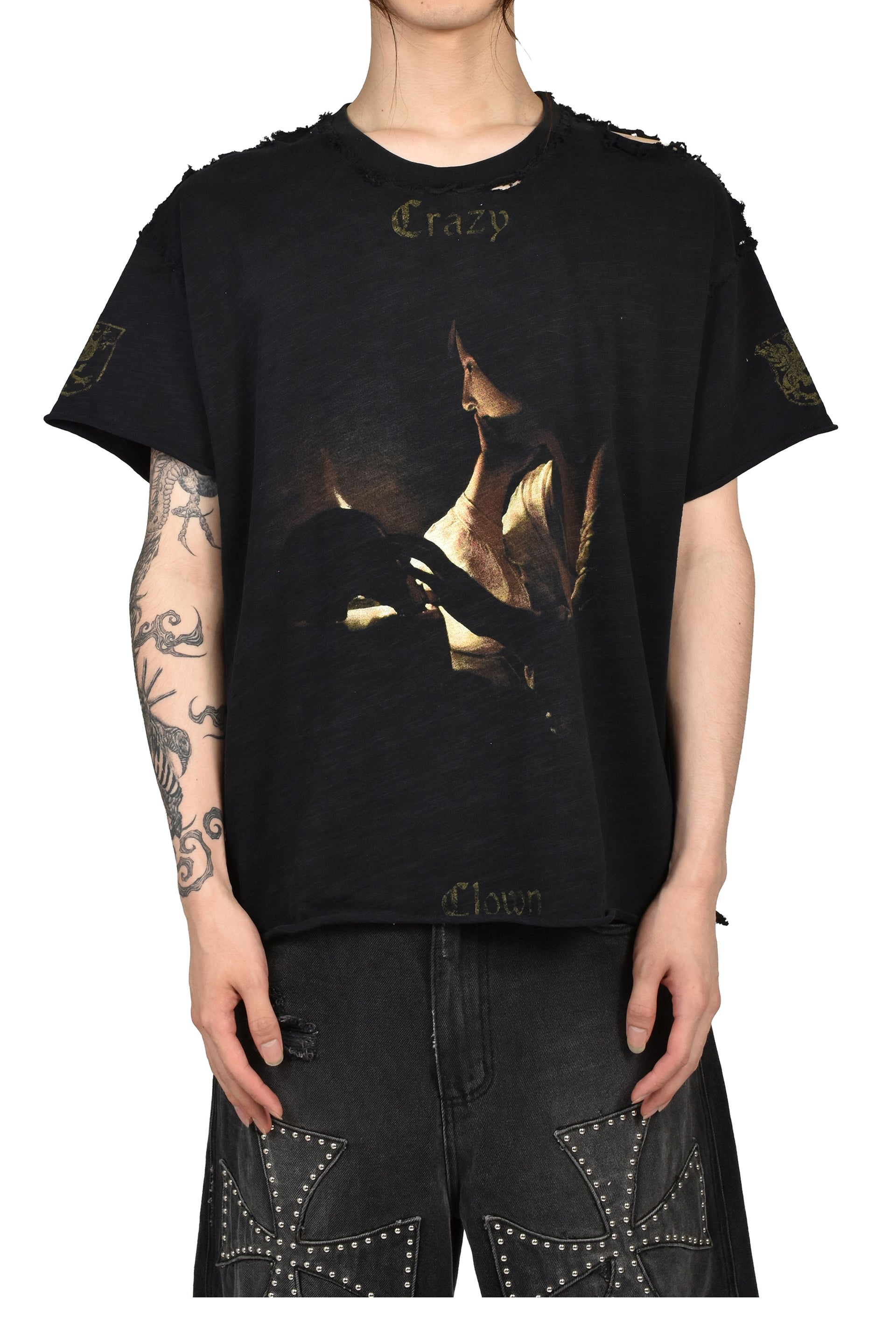 GEORGE DE LA TOUR T-SHIRT / Lv.2.5 / BLK