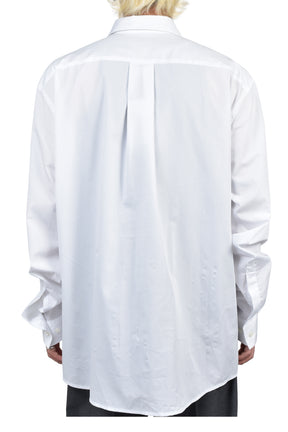 OVERSHIRT WITH VEST / BLUE PINSTRIPE