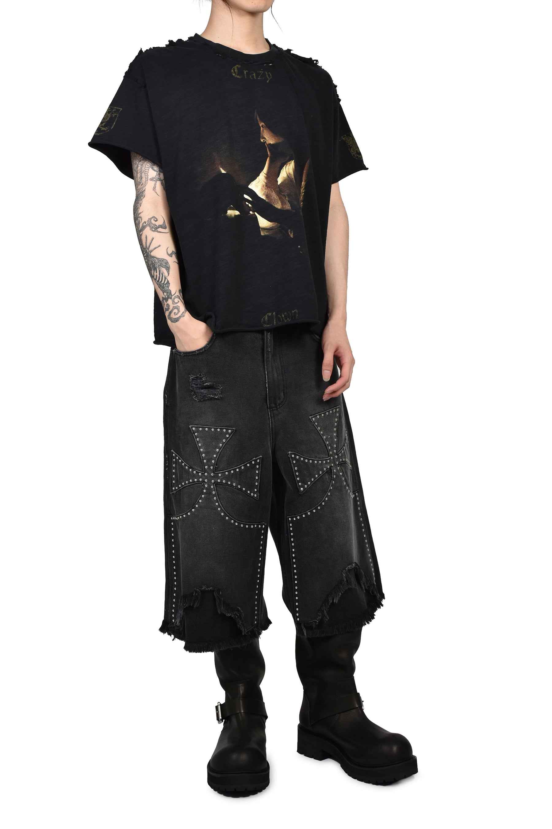GEORGE DE LA TOUR T-SHIRT / Lv.2.5 / BLK