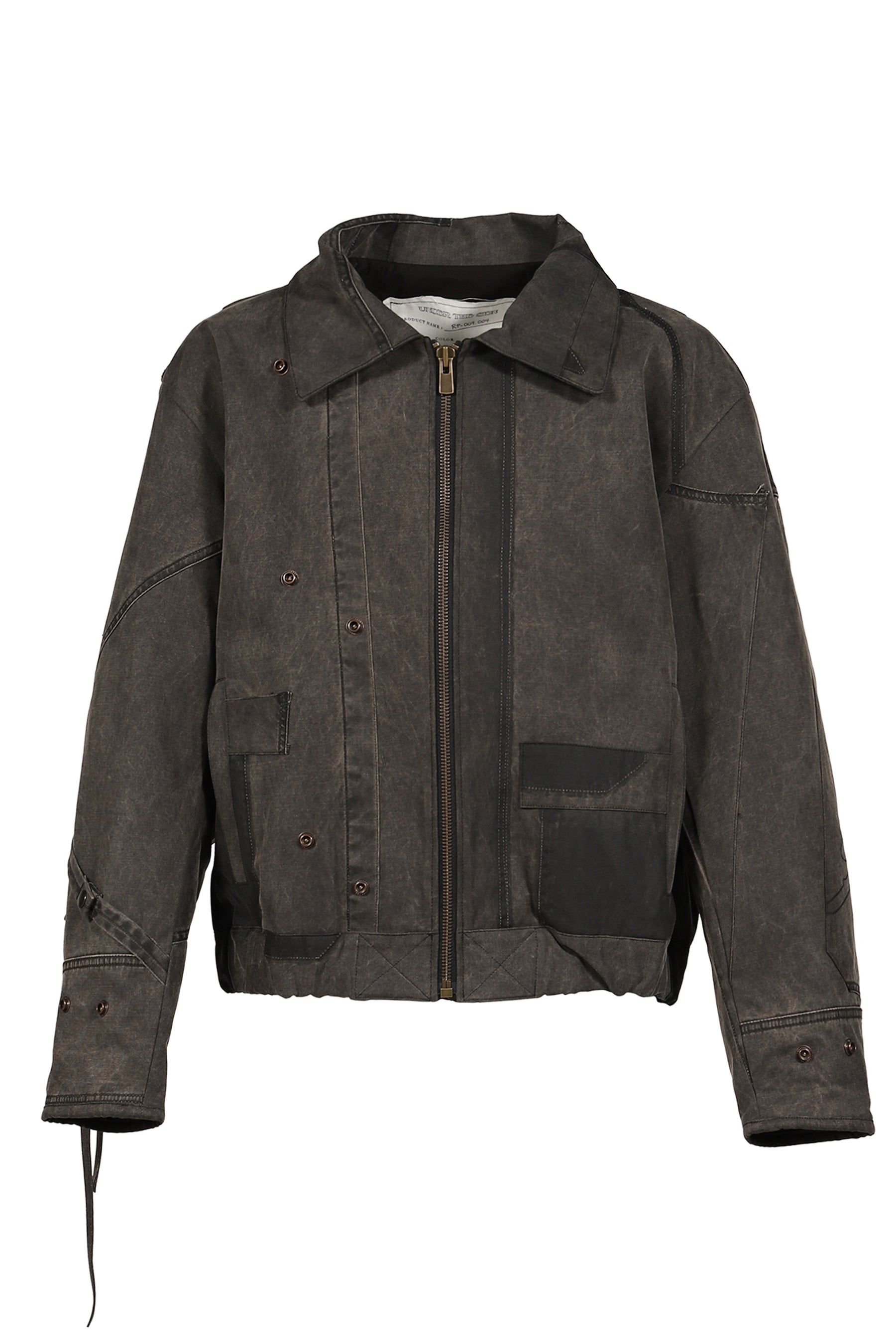 DUSTBORN LIGHT PATCHWORK BOMBER / ASSORT