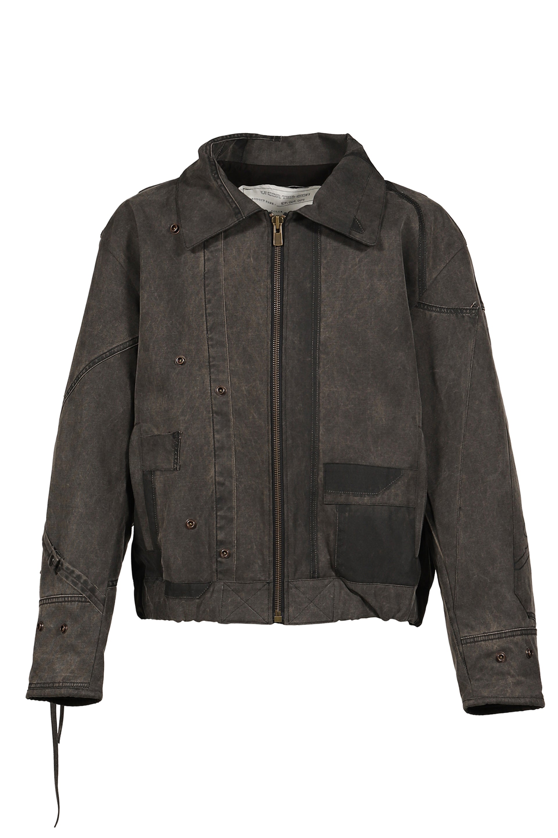 DUSTBORN LIGHT PATCHWORK BOMBER / ASSORT