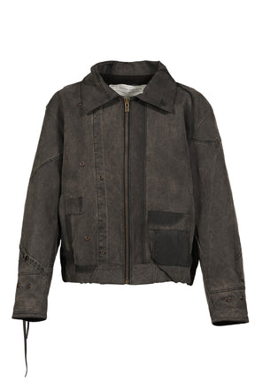 DUSTBORN LIGHT PATCHWORK BOMBER / ASSORT
