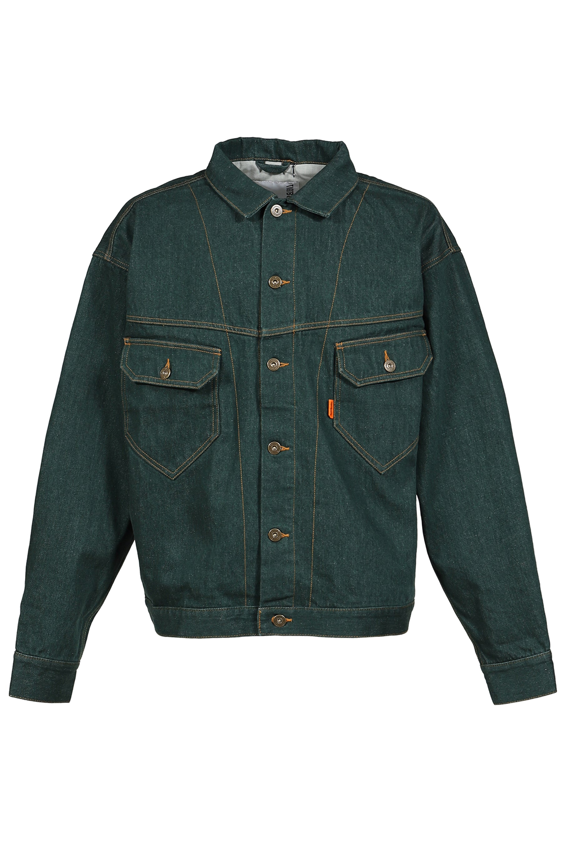 DENIM JAKCET / DARK GRN