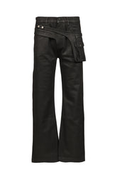 SLAYER PANTS / WAXED BLK