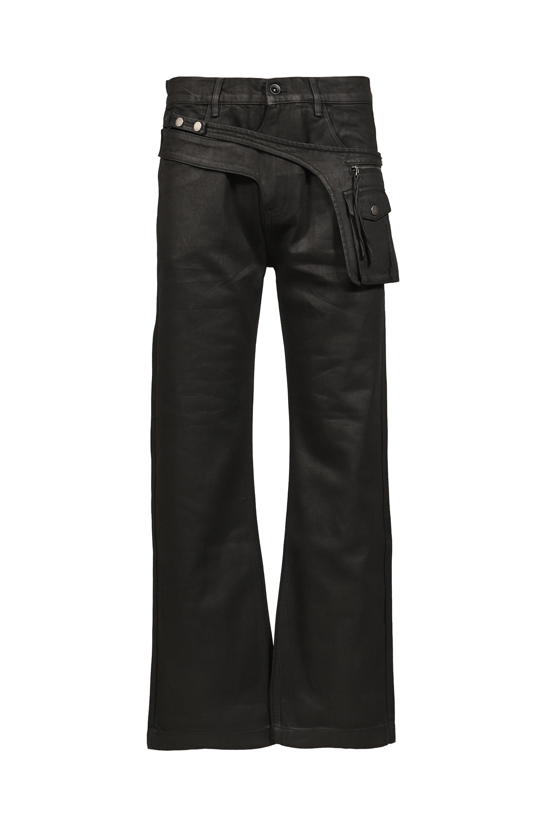 SLAYER PANTS / WAXED BLK