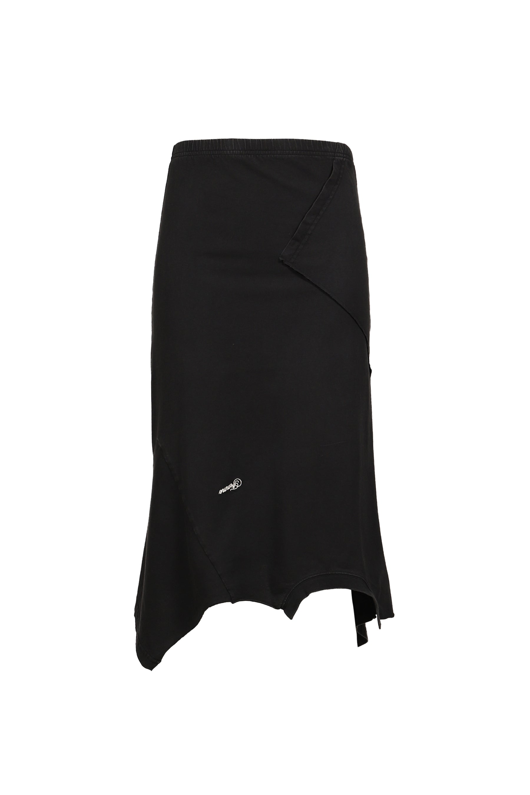 FEMME UPSIDE-DOWN SKIRT / BLK