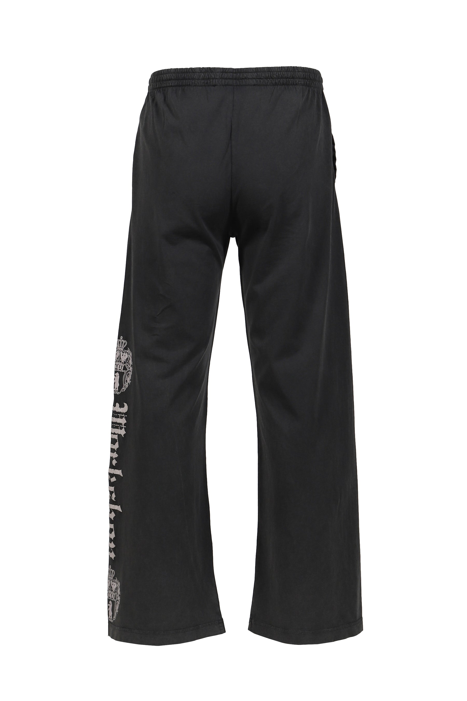 HARDCORE WELLNESS'' PANTS / BLK