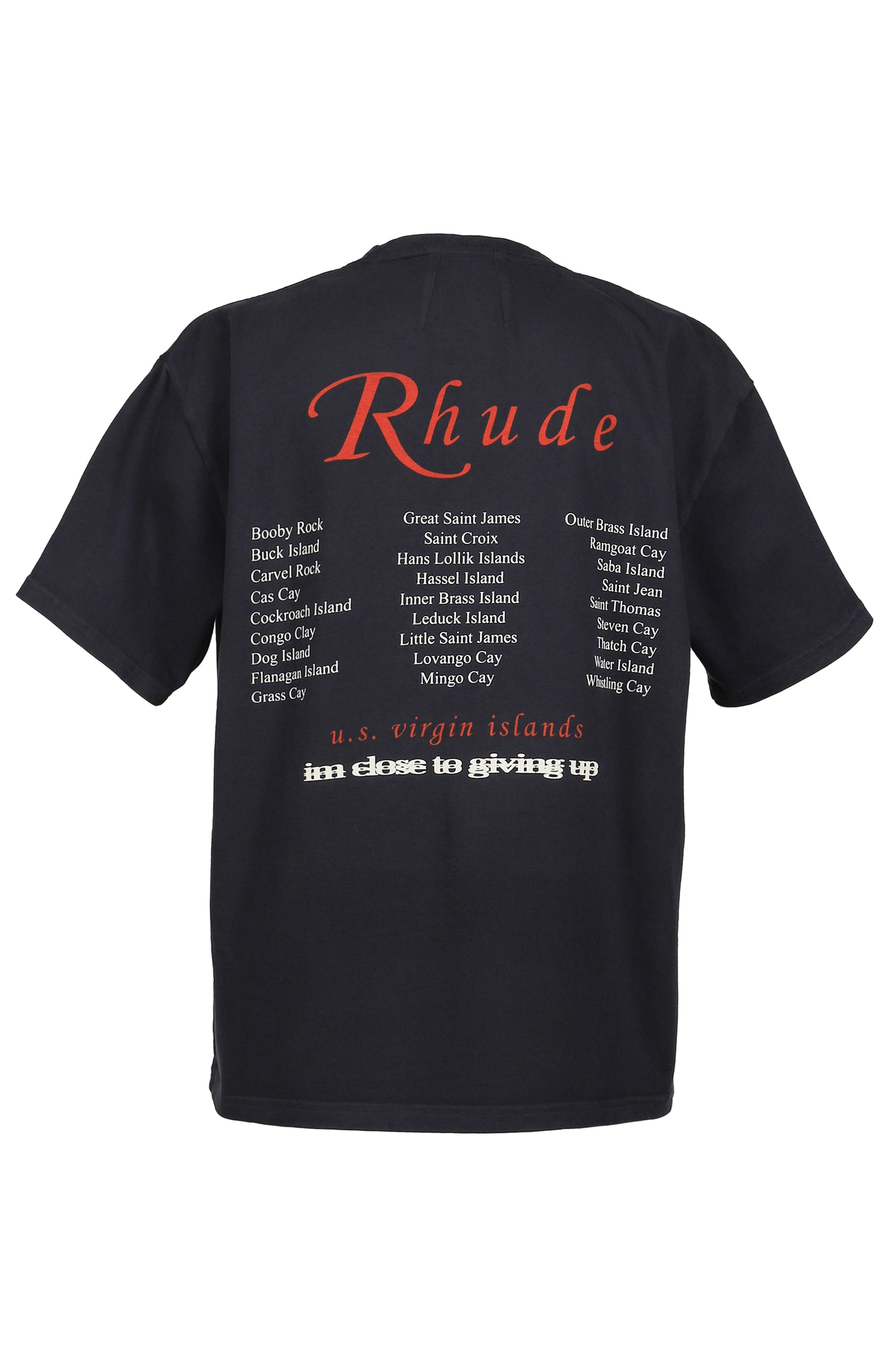 USVI REGATTA TOUR TEE / VTG BLK