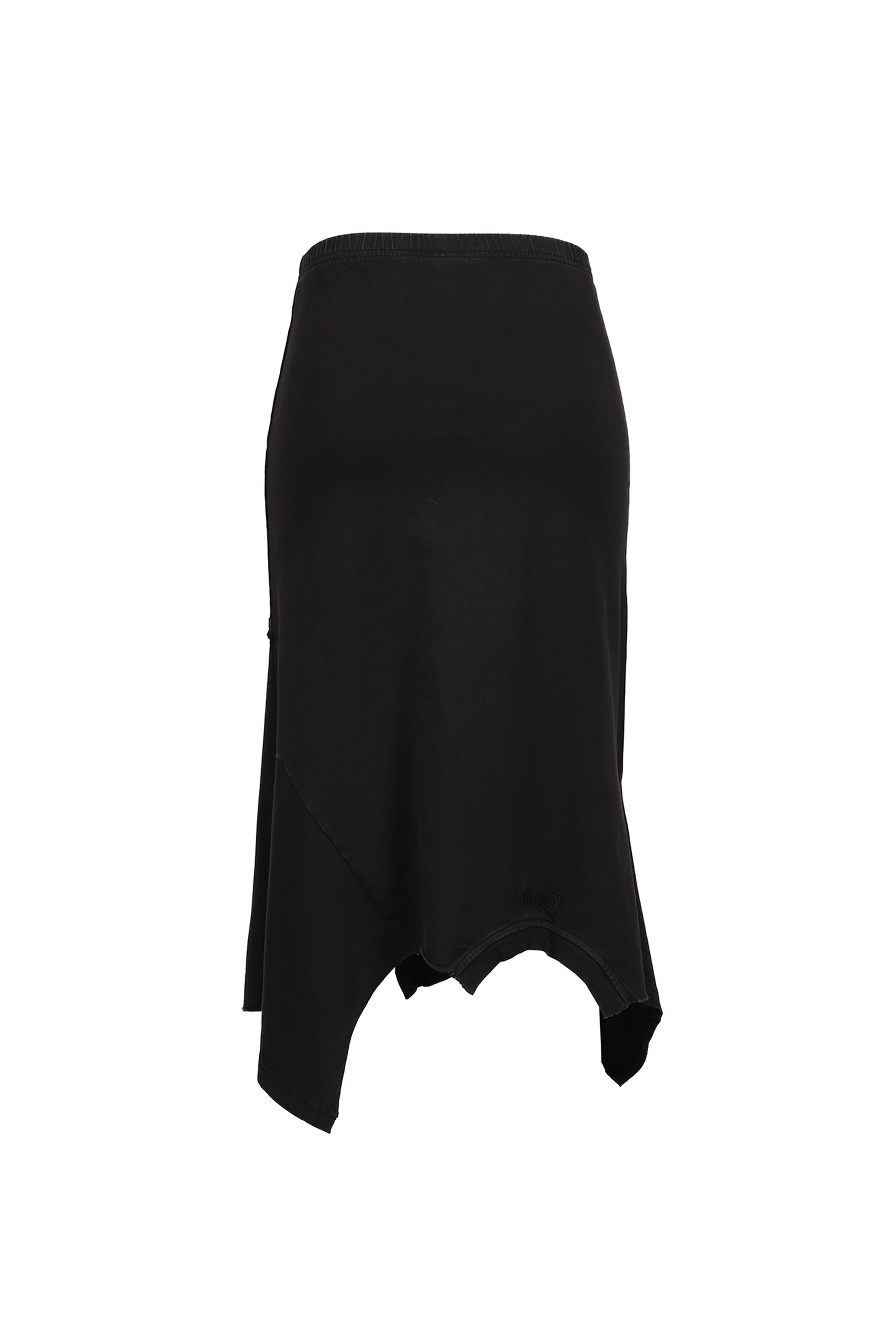 FEMME UPSIDE-DOWN SKIRT / BLK