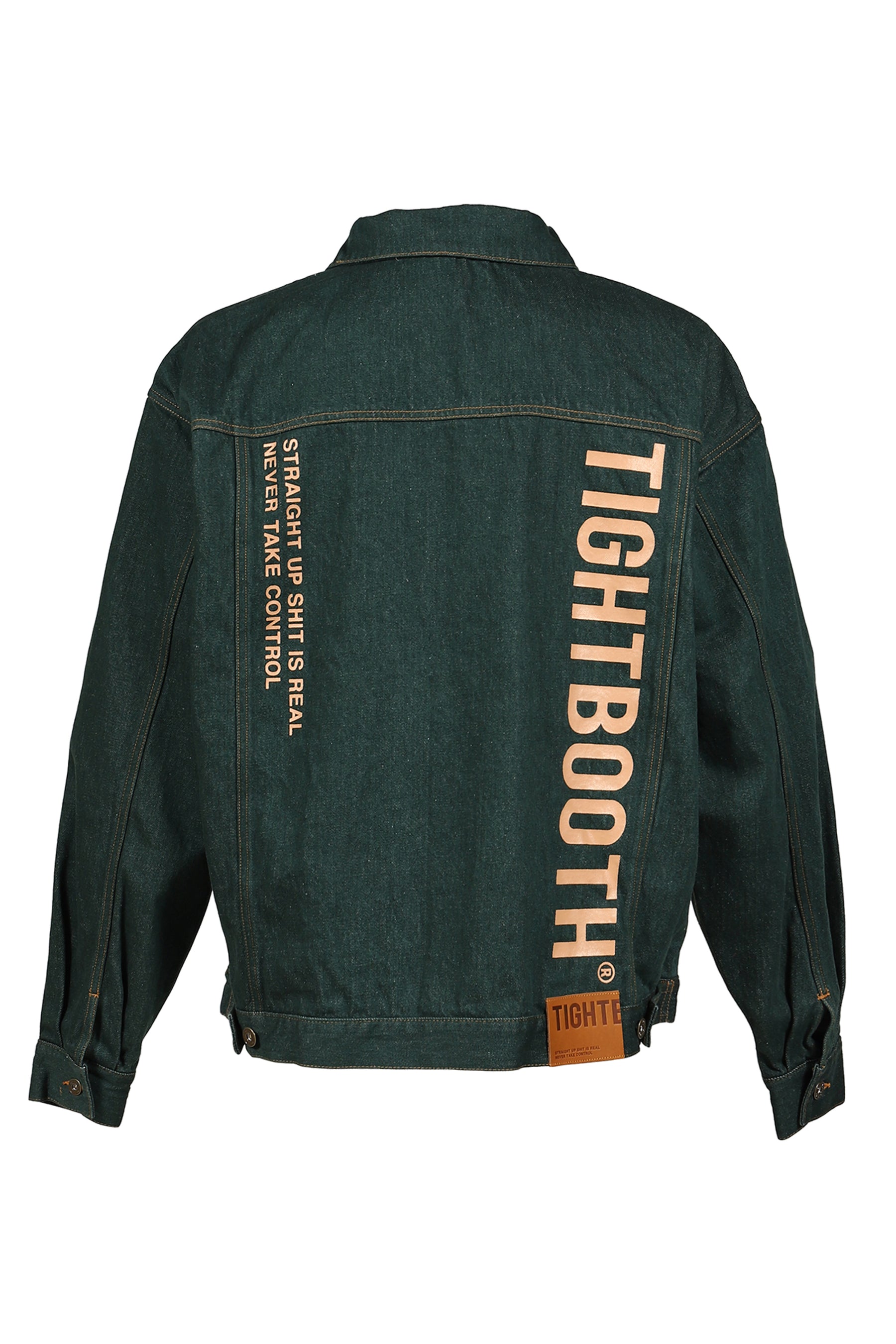 DENIM JAKCET / DARK GRN