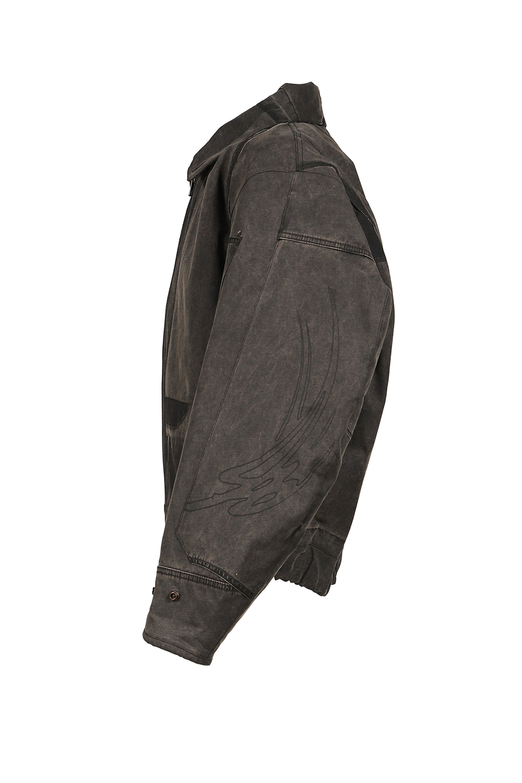 DUSTBORN LIGHT PATCHWORK BOMBER / ASSORT