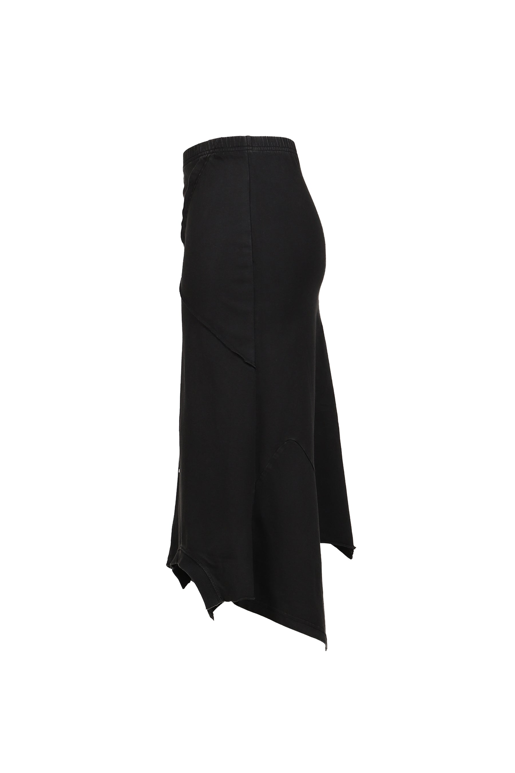 FEMME UPSIDE-DOWN SKIRT / BLK